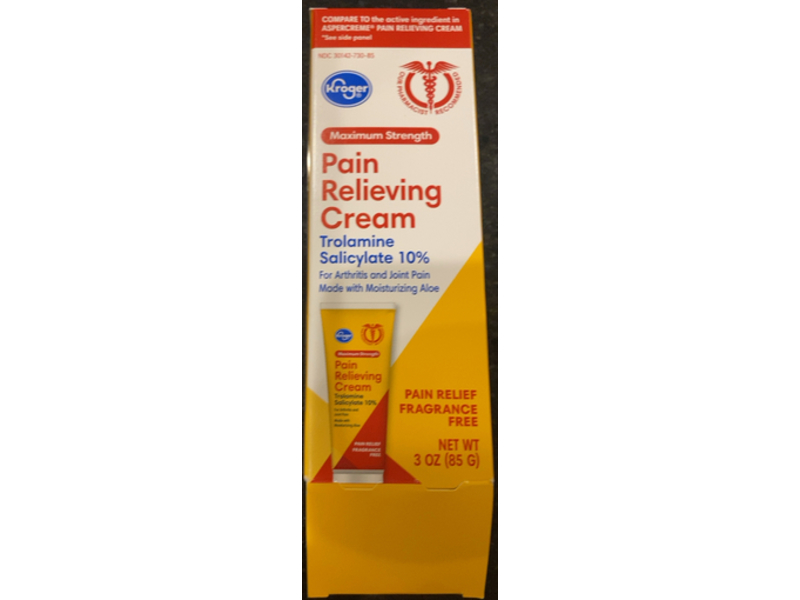 Kroger Pain Relieving Cream, 3 oz/85 g