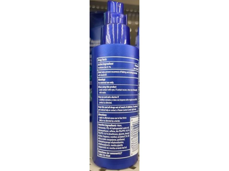 Head & Shoulders Pyrithione Zinc Dandruff Treatment Clinical Itch Relief Scalp Mist, 4.2 fl oz/125 mL