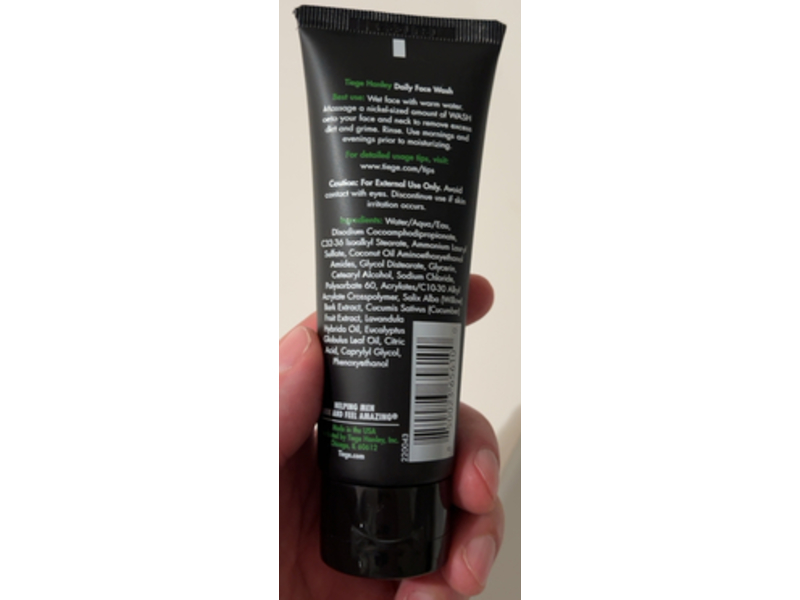 Tiege Hanley Daily Face Wash, 2.5 fl oz/75 mL