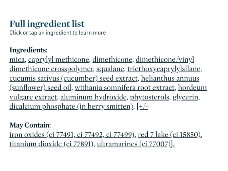 Credo Beauty Soshe Beauty Blurring Pillow Blush, Rosy Rest