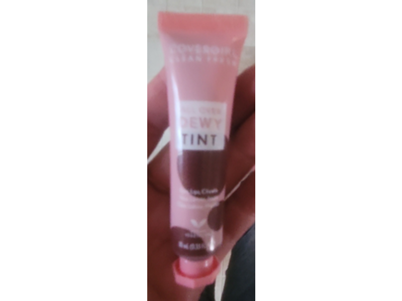 CoverGirl Clean Fresh All Over Dewy Tint, 100 Rosy Brown, 0.33 fl oz/10 mL