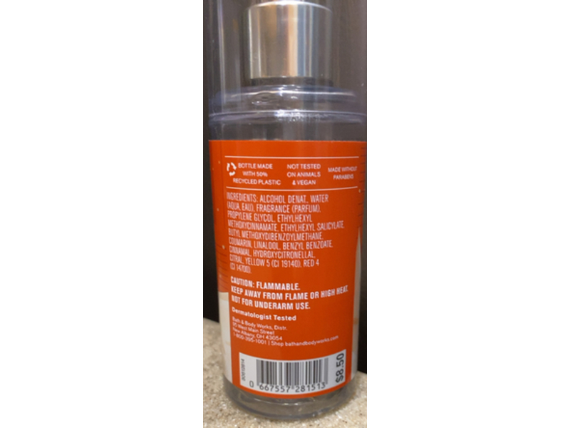 Bath & Body Works Merry Cookie Fine Fragrance Mist, 2.5 fl oz/75 mL