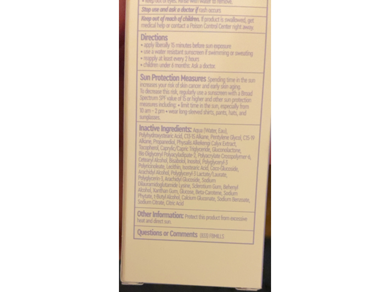 Florence By Mills Sunny Skies Facial Moisturizer Broad Spectrum Sunscreen, SPF 30, 1.7 fl oz/50 mL