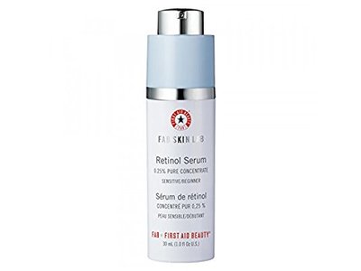 First Aid beauty Skin Lab Retinol Serum 0.25% Pure Concentrate, 1 fl oz/30 mL