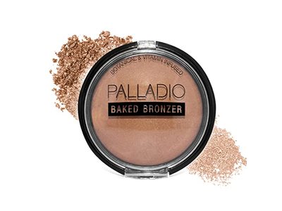 Palladio Baked Bronzer, BBR03 Caribbean Tan, 0.35 oz/10 g