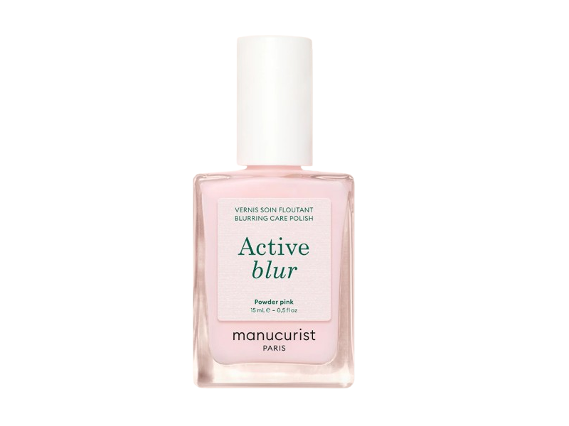 Manicurist Powder Pink Blurring Care Polish, Active Blur, 0.5 fl oz/15 mL