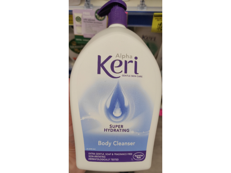 Alpha Keri Super Hydrating Body Cleanser, 1 L