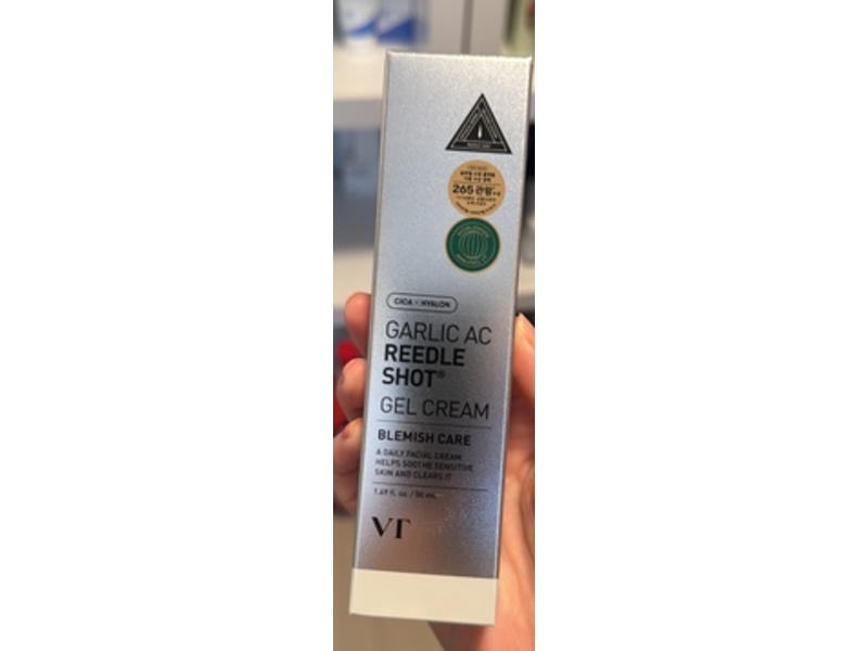 Vt Cosmetics Garlic Ac Reedle Shot Gel Cream, 1.69 fl oz/50 mL