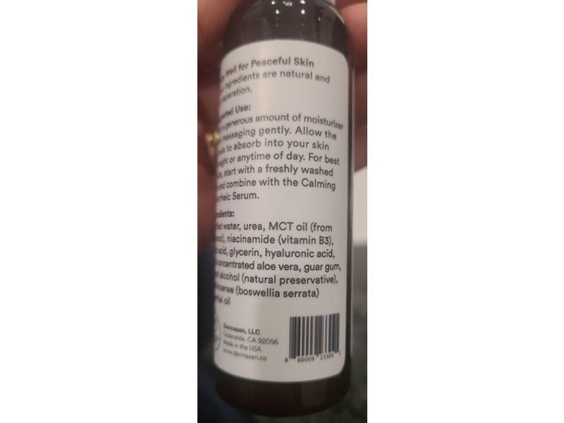 Dermazen Soothing Malassezia Moisturizer, 2 fl oz/59 mL