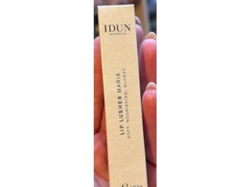Idun Minerals Lip Lusher Lip Gloss, Maria, 0.27 fl oz/8 mL