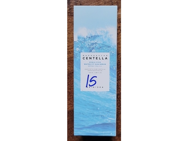 Skin1004 Madagascar Centella Hyalu-cica Water-Fit Sun Serum, SPF50+, 100 mL