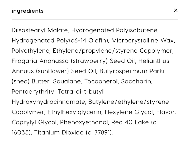 Colourpop Overnight Lip Mask, Strawberry