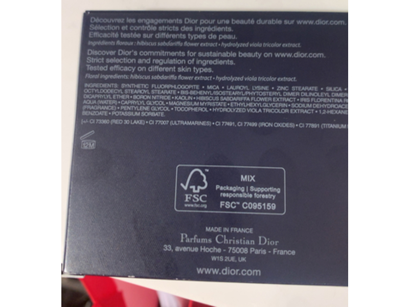 Dior Rouge Longwear Couture Blush, 962 Poison, 0.21 oz/6 g