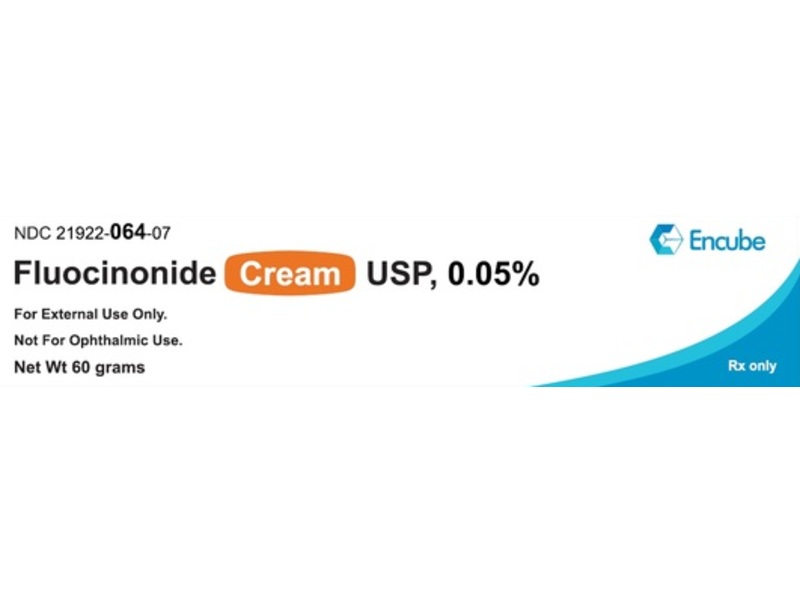 Fluocinonide Cream, 0.05%, 60 g, Encube (Rx)