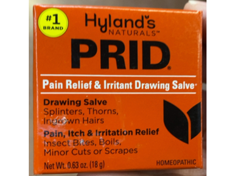 Hyland's Naturals Prid Drawing Salve, 0.63 oz/18 g