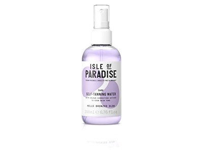 Isle Of Paradise Dark Self-Tanning Water, Hello Bronzed Glow, 6.76 fl oz/200 mL