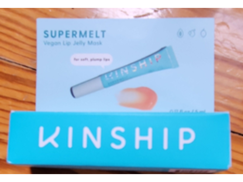 Kinship Vegan Lip Jelly Mask, Supermelt, 0.3 oz/10 g