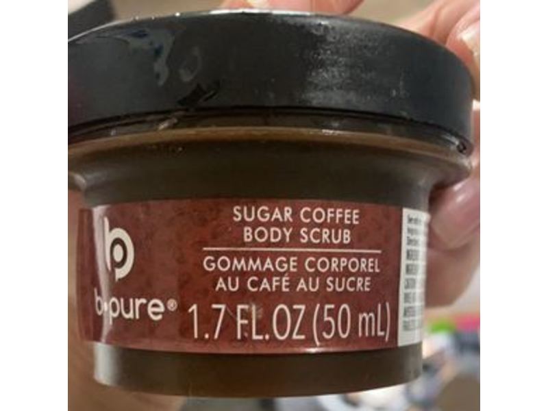 b.Pure Sugar Coffee Body Scrub, 1.7 fl oz/50 mL