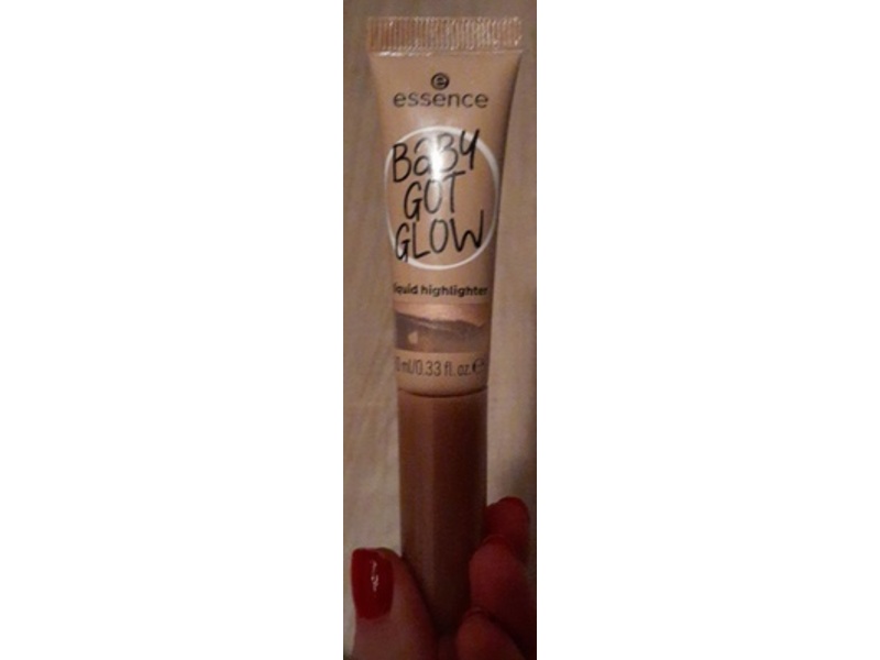 Essence Baby Got Glow Liquid Highlighter, 10 Sassy In Silk, 0.33 fl oz/10 mL