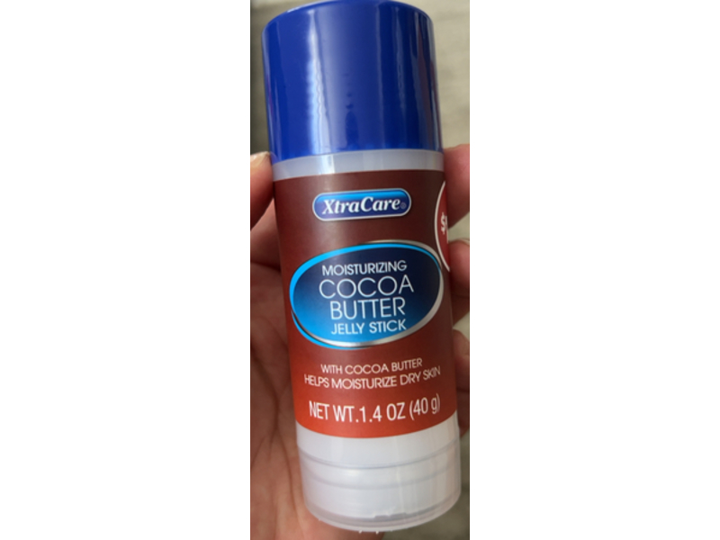 XtraCare Moisturizing Jelly Stick, Cocoa Butter, 1.4 oz/40 g