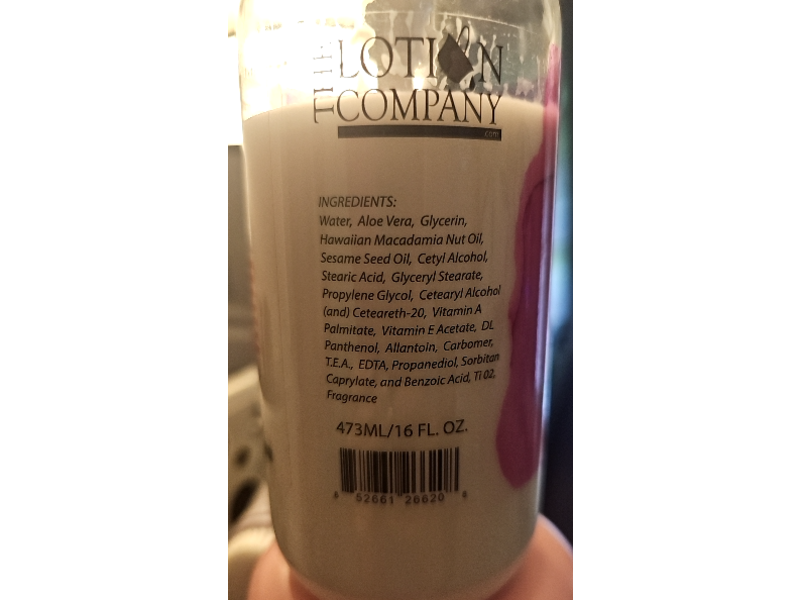 The Lotion Company Dahlia Blossom Skin Therapy Full Body Moisturizer, 16 fl oz/473 mL