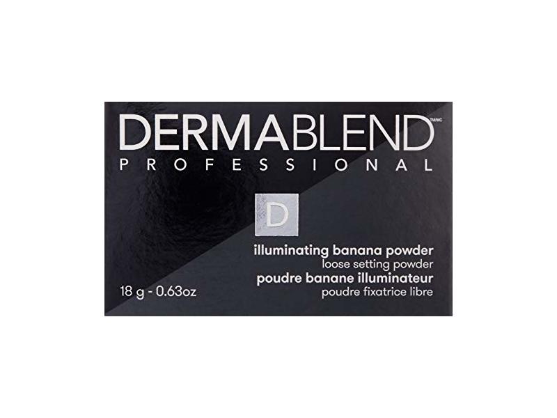 Dermablend Illuminating Banana Powder, Loose Setting Powder, 0.63 Oz.