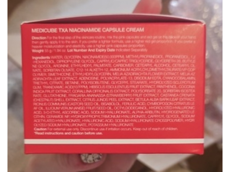 Medicube 5% TXA Niacinamide Capsule Cream, 1.94 oz/55 g