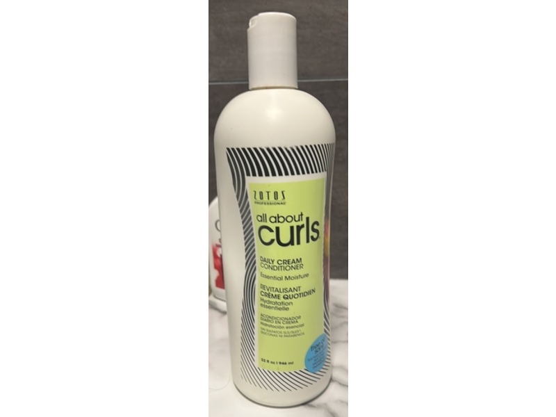 Zotos Professional All About Curls Daily Cream Conditioner, 32 fl oz/946 mL