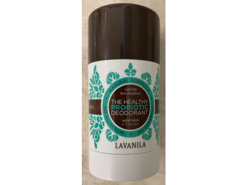 Lavanila The Healthy Probiotic Deodorant, Vanilla Eucalyptus, 2 oz/57 g