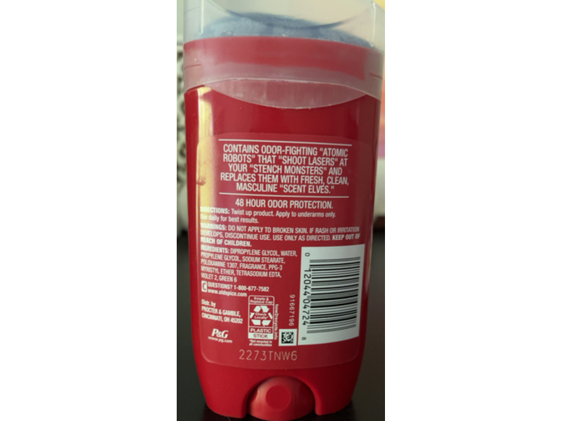 Old Spice High Endurance Deodorant, Sport, 3 oz/85 g