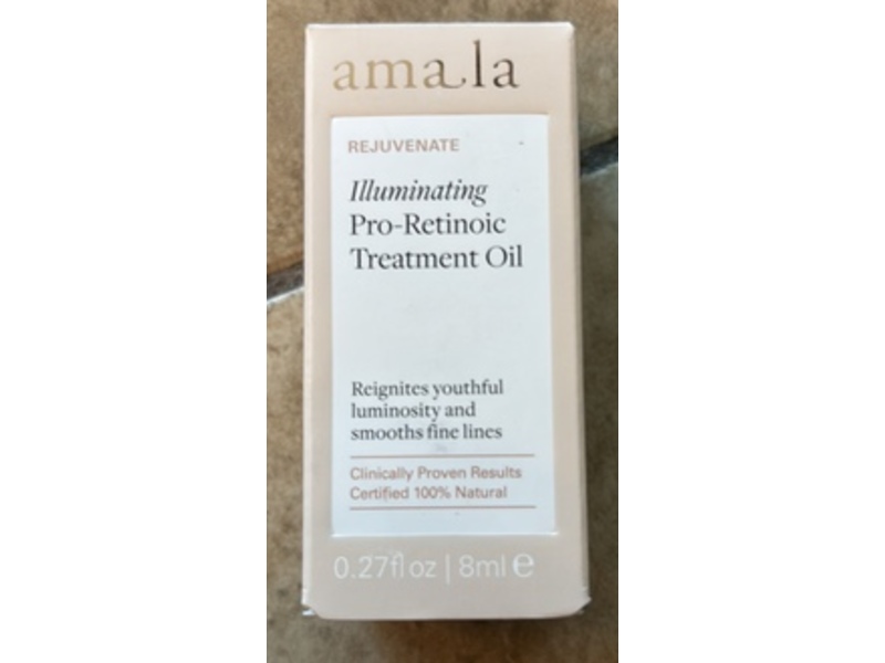 Amala Illuminating Pro-Retinoic Treatment Oil, 0.27 fl oz/8 mL