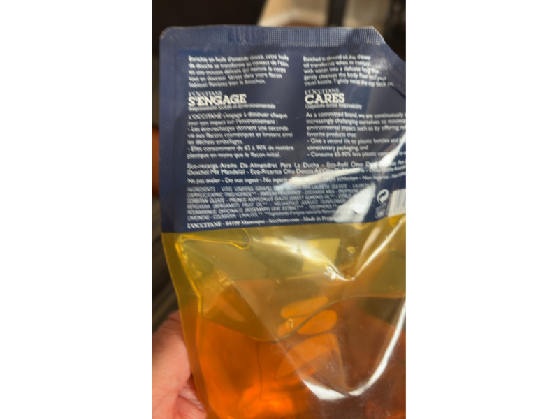 L’Occitane en Provence Almond Shower Oil, 16.9 fl oz/500 mL