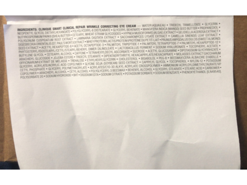 Clinical Smart Repair Wrinkle Correcting Eye Cream, 0.5 oz/15 mL