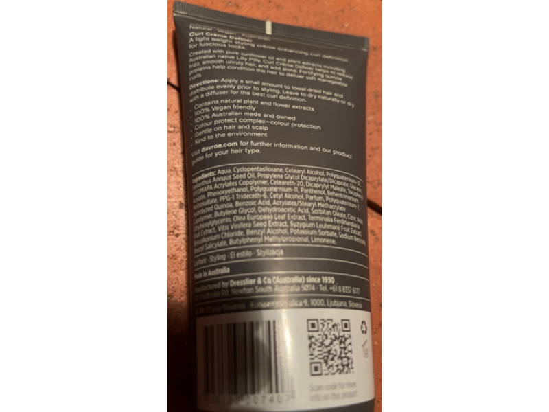 Davroe Curl Creme Definer, 6.75 fl oz/200 mL