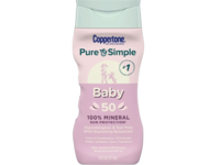 Coppertone Pure & Simple Baby Sunscreen, SPF 50, 6 oz/177 mL. - thumbnail 1