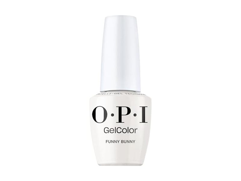 OPI GelColor, Funny Bunny Sheer Soft White, 0.5 fl oz