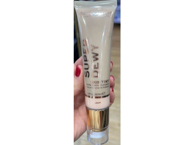 Revolution Superdewy Skin Tinted Moisturiser, Light, 1.85fl.oz/55ml