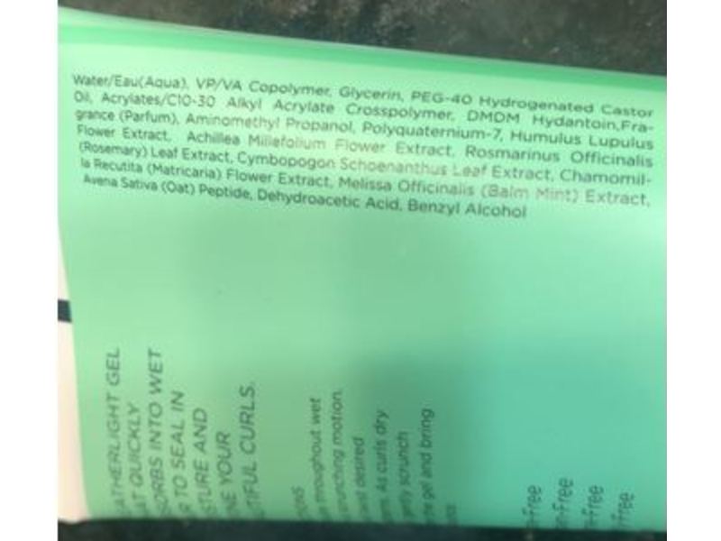 True Curl Light Hold Gel, Define & Set, 6 fl oz/170 mL