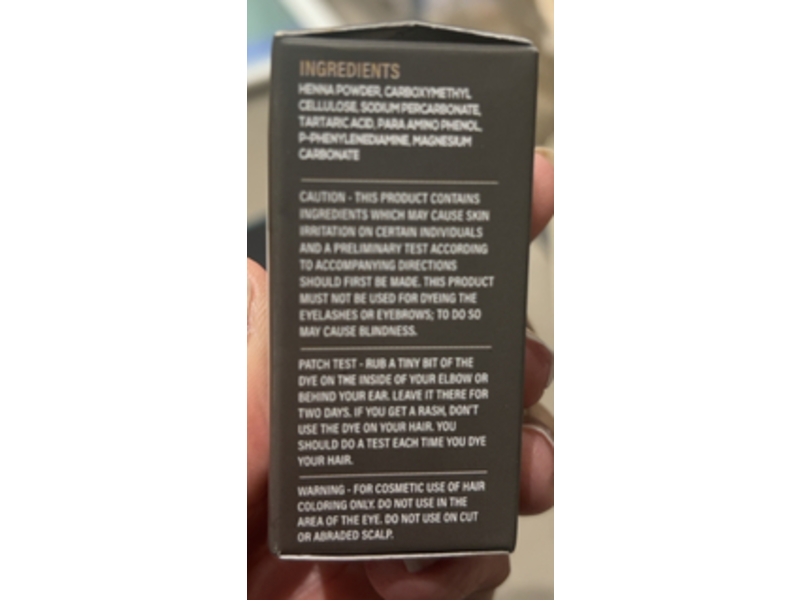 Parallel Products Premium Henna Hair Dye, Medium Brown, 0.11 oz/3 g