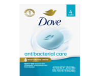 Dove Care & Protect Antibacterial Beauty Bar, 3.75 oz/106 g, 4 Count - thumbnail 1