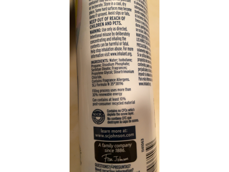 Glade Air Freshener Spray, Coastal Sunshine Citrus, 8 oz/227 g