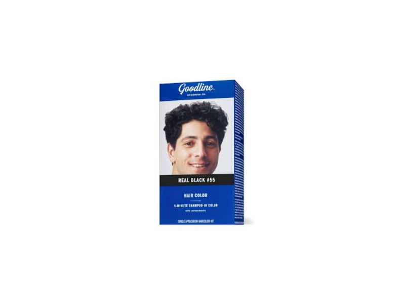 Goodline Hair Color, Real Black 55, 1 Application