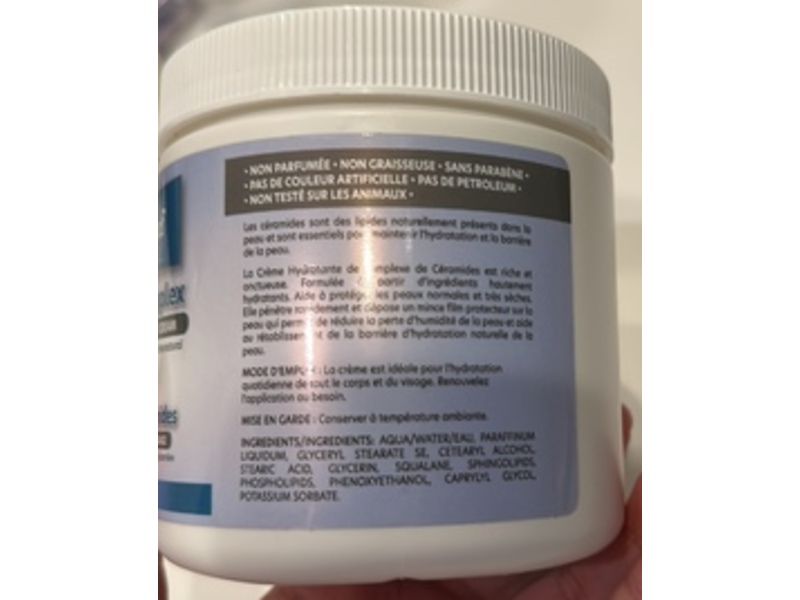 Real Relief Ceramide Complex Moisturizing Face & Body Cream, 14 oz/450 g