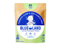 Blue Land Laundry Detergent Tablets, Free & Clear, 60 Loads, 12 oz/342 g - thumbnail 1
