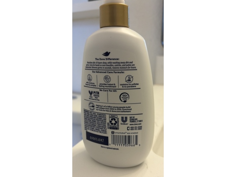 Dove Winter Hand Wash, Marshmallow And Warm Vanilla, 12 fl oz/355 mL