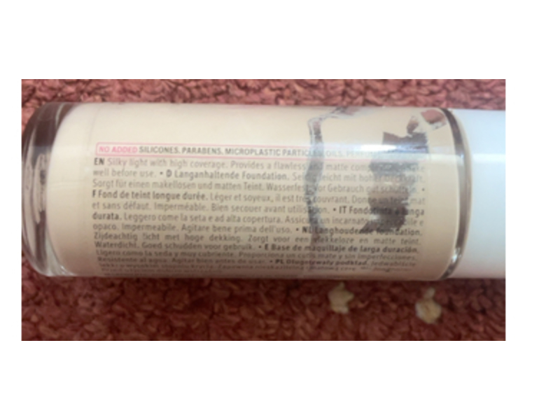 Essence Stay All Day Foundation, 08 Soft Vanilla, 1.01 fl oz/30 mL