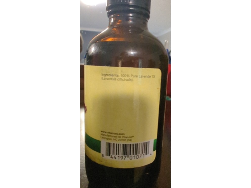 Vitacost 100% Pure Lavender Oil, 4 fl oz/118 mL