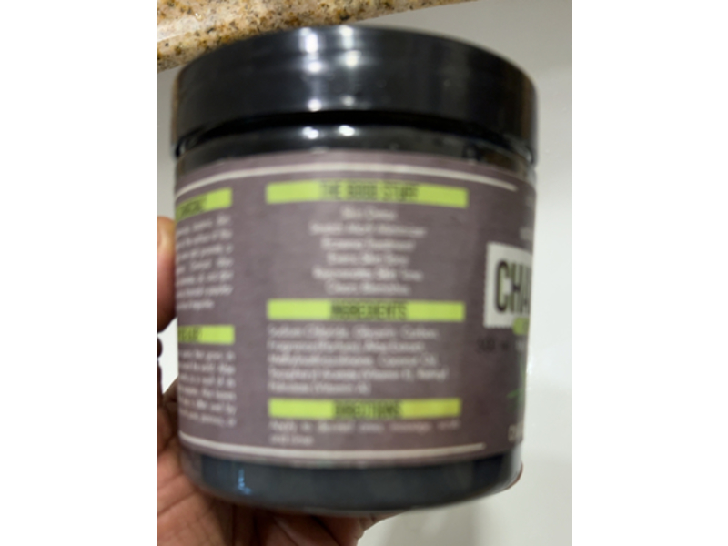 Urban Hydration Natural Coconut Oil Body Scrub, Charcoal + Aloe, 16.9 fl oz/500 mL