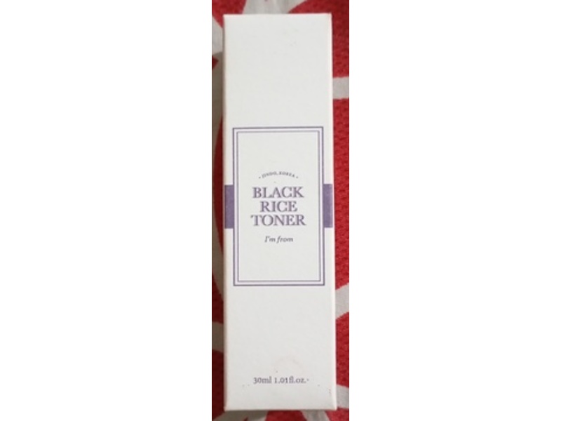 I'm From Face Toner, Black Rice, 1.01 fl oz/30 mL