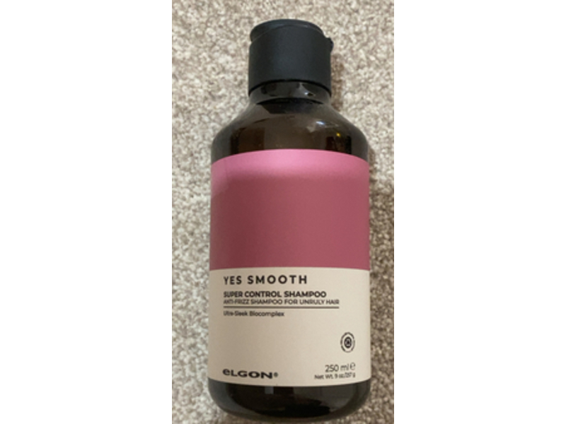 Elgon Yes Smooth Super Control Shampoo, 9 oz/257 g